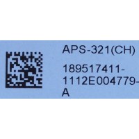 FUENTE DE PODER PARA TV SONY / NUMERO DE PARTE 1-895-174-11 / 189517411 / APS-321 / APS-321(CH) / 1-885-901-11 / 1-885-901-12 / PANEL LTY460HJ07 / MODELOS KDL-46EX640 / KDL-46EX641 / KDL-46EX645