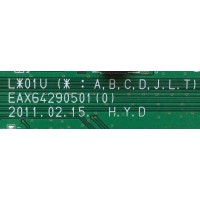 MAIN / LG EBR73308816 / EBT61525903 / EAX64290501(0) / PARTES SUSTITUTAS EBR74254601 / EBT61818758 / PANEL T420HW09 V.0 / MODELOS 42LK450-UB.CUSDLH / 42LK450-UH.CUSYLH	