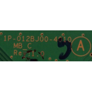 MAIN PARA TV SONY / NUMERO DE PARTE 1-895-371-11 / ZY100138A / 1P-012BJ00-4010 / 1P-012CJ00-4012 / 893E / DISPLAY LSY460HN01-A01 / LSY400HM02-A02 / MODELO KDL-46R450A / KDL-46R453A / KDL-40R450A