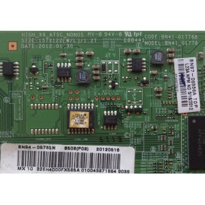 MAIN / SAMSUNG BN94-05763N / BN41-01778B / BN97-06556A / MODELO UN32EH4000FXZX TS02