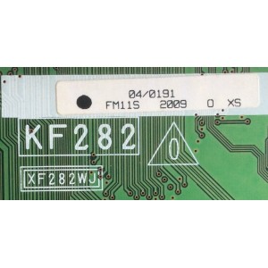 MAIN / SHARP DUNTKF282FM11S / KF282 / XF282WJ / FM11S / MODELO LC-C6077UN	