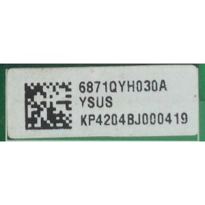 Y-SUS / LG 6871QYH030A / 6870QYH001B / MODELO DU-42PX12C	