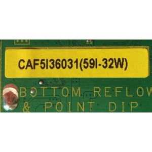 MAIN / SANSUI CAF5I36031 / CMM247B / MODELO SLEDVD244	