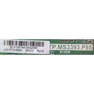 MAIN / FUENTE / SEIKI B13105744 / TP.MS3393.P85 / 890-M00-06N26 / MODELO SE32HY27	
