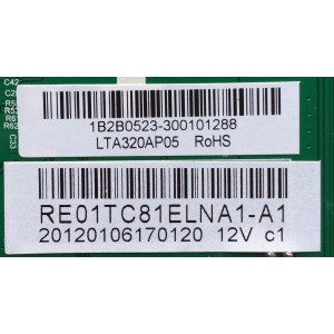 MAIN / RCA 1B2B0523 / T.RSC8.1E 11481 / RE01TC81ELNA1-A1 / MODELO 32LA30RQD	