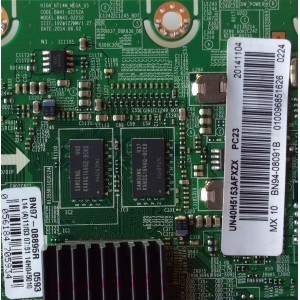 MAIN / SAMSUNG BN94-08091B / BN41-02252A / BN41-02252A / MODELO UN40H5153AFXZX IS01	