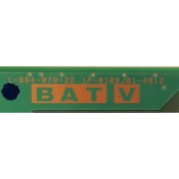 MAIN / SONY A-1807-978-B / A1807977B / 1-883-753-22 / 1P-010BJ01-4012 / PANEL LTY400HM08 / MODELO KDL-40EX521	