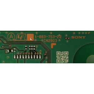 MAIN / SONY A-1807-978-B / A1807977B / 1-883-753-22 / 1P-010BJ01-4012 / PANEL LTY400HM08 / MODELO KDL-40EX521	