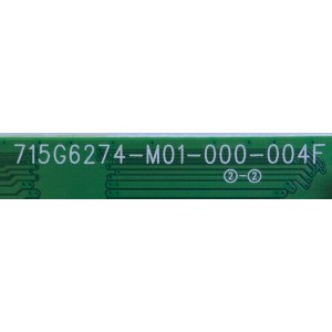 MAIN / VIZIO 756XDCB02K049 / 715G6274-M01-000-004F / XDCB02K049010Q / MODELO E280i-A1	