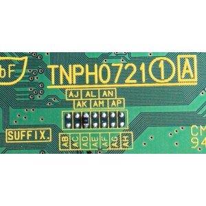 MAIN / PANASONIC TNPH0721ADS / TNPH0721 / TNPH0721AD / MODELO TH-42PZ80U	
