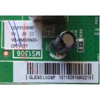 MAIN PARA TV TCL / NUMERTO DE PARTE GLE951008F / 40-MS1306-MAB2LG / MS1306 / V8-OMS306D-LF1V037 / MODELO 39''