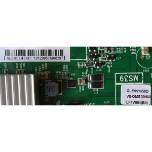 MAIN PARA TV TCL / NUMERO DE PARTE GLE951456D / 40-0MS39N-MAB2HG / V8-OMS39HM-LF1V004 / V8-OMS39HM-LF1V004(B4) / MODELO L40B2800