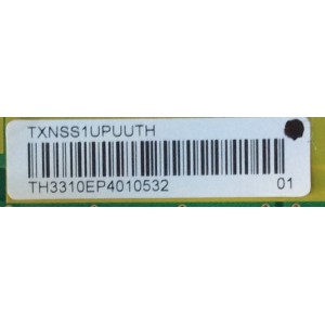 X-SUS / PANASONIC TXNSS1UPUUTH / TZRNP04UPUU / TNPA5726 / MODELO TC-P65S60/ TC-65PS64