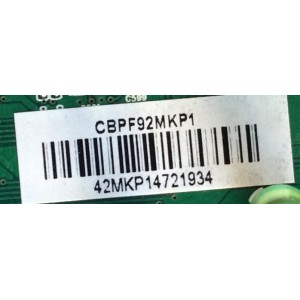 MAIN / SHARP CBPF92MKP1 / 715T3252-3 / MODELO LC-42SB45UT	