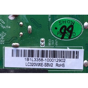 MAIN / SCEPTRE 1B1L3358 / T.RSC8.10A 11153 / T.RSC8.10A / 11153 / MODELO X322BV-HD	