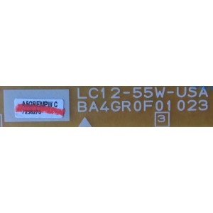 FUENTE DE PODER / SANYO A5GREMPW / A5GRE-MPW / LC12-55W-USA / BA4GR0F01 023 / MODELO FW55D25F	