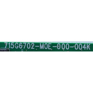 MAIN / SONY XECB02K040 / XECB02K040010X / 715G6702-M0E-000-004K / PANEL TPT315B5-AN02 REV:SC1G / MODELO KDL-32R300B