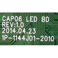 LED DRIVER / VIZIO Y8386492A / 0560CAP06000 / 1P-1144J01-2010 / MODELO E700i-B3 LFTRRGBQ	