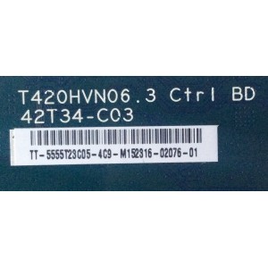 T-CON PARA TV VIZIO / WESTINGHOUSE / NUM DE PARTE 55.55T23.C05 / 5555T23C05 / 42T34-C03 / SUSTITUTAS 5555T23C02 / 5555T23C07 / 5555T23C09 / PANEL´S MD5533YTAF / T550HVN08.1 / TPT550J1-HVN08.U / MODELOS ELEFW5517 / E55-C1 / E55-C2 LWZ2S / DWM55F1G1