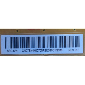 FUENTE DE PODER / SAMSUNG BN44-00705A / BN4400705A / L60S1_EMS / MODELOS UN60H6300AFXZA HS01 /  UN60H6350AFXZA HS01 /UN65RU7200FXZA WB06 