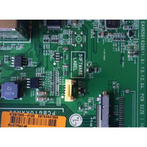 MAIN / LG EBT62941306 / EBR78027702 / EAX65610206(1.0) / MODELO 50LB6100-UG.BUSJLJR / PANEL NC500DUN VXBP2 	