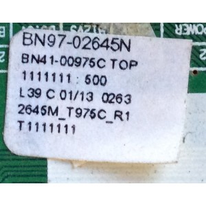 MAIN / SAMSUNG BN94-02132N / BN97-02645N / BN41-00975C / MODELO LN32A550P3FXZA SS02	