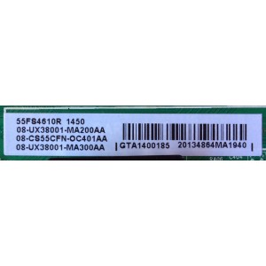 MAIN / TCL 08-CS55CFN-OC401AA / 08-UX38001-MA200AA / 08-UX38001-MA300AA / V8-UX38001-LF1V016 / 40-UX38NA-MAF2HG / MODELO 55FS4610RTEAA	