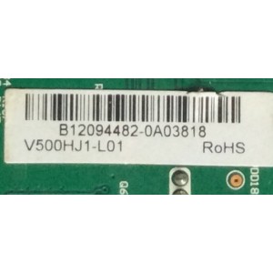 MAIN / SCEPTRE B12094482 / T.RSC8.82B / 12062 / T.RSC8.82B 12062 / MODELO X505BV-FHD	