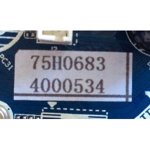 MAIN FUENTE (COMBO) POLAROID / 40GSR3000FC / 200-553-1012H / CV3553BH-Q42-13-170324 / 7.T3553BHQ4213.3B1 / 75H0683 / PANEL V400HJ6-PE1 REV. C3
