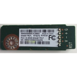 MODULO DE WI-FI / VIZIO 0980-0140-0640 / WN4617R(F) / 323C1631819D / MODELO E550I-A0 LAQAOQAP	