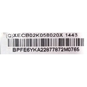 MAIN / VIZIO 756XECB02K058 / 715G6746-M01-000-004K / MODELO E280-B1 LTT3PRFQ	