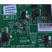 MAIN PARA TV TCL GLE951645D / 40-OMS39N-MAC2HG / V8-OMS39HM-LF1V004 / MODELO L40B2800