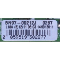 MAIN PARA TV SAMSUNG / NUMERO DE PARTE BN94-07574B / BN41-02157B / BN97-09212J / BN9407574B / PARTE SUSTITUTA BN94-07574A / PANEL CY-HH060CSSV1H / MODELO UN60H6300 / UN60H6300AFXZA HS01