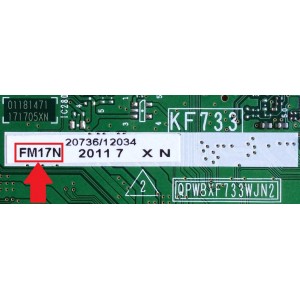 MAIN / SHARP DKEYMF733FM17N / KF733 / QPWBXF733WJN2 / MODELO LC-60LE632U	