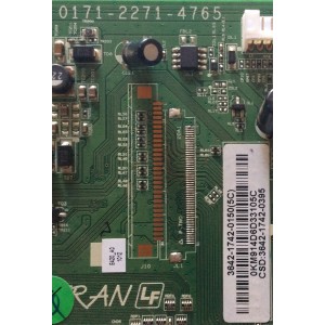 MAIN / VIZIO 3642-1742-0150 / 0171-2271-4765 / MODELO E420-A0 LAUKNREP / NUMERO DE PANEL LC420DUG(JF)(R1)