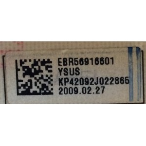 Y-SUS / LG EBR56916601 / EAX57633701 / MODELO 42PQ20-UA AUSALHR	