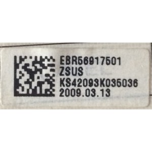 Y-SUS / LG EBR56917501 / EAX57633801 / MODELO 42PQ20-UA AUSALHR	