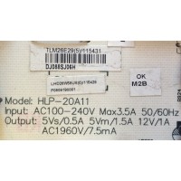 FUENTE DE PODER / ELEMENT 115431 / RSAG7.820.1235/ROH / HLP-20A11 /MODELO ELCHS261	