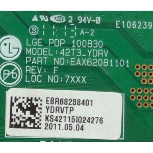 BUFFER YDRVTP / LG EBR68288401 / EAX62081101 / MODELO 42PT350-UD.AUSLLUR	