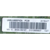 MAIN / SAMSUNG BN94-09019T / BN41-02344B / BN97-09272B / SUSTITUTAS BN97-10520F / BN94-09283Y / BN94-09402E / BN94-10520F / BN94-08775A / MODELO UN55JU650DFXZA TH01 / PANEL CY-GJ055HGLV1H