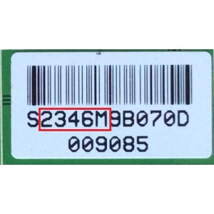 T-CON / SAMSUNG BN81-01702A / LJ94-02346M / 2346M / FRCM_TCON_V0.1 / SUSTITUTAS LJ94-02346C / LJ94-02346F / LJ94-02346J / LJ94-02346L / BN81-02452A / PANEL LTF520HE01 / MODELOS LN52A650A1FXZA / LN52A660A2FXZA 0001 / LN52A750R1FXZA