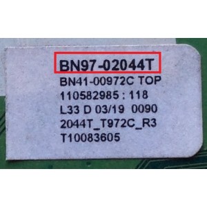 MAIN / SAMSUNG BN94-01666P / BN97-02044T / BN41-00972C / SUSTITUTAS BN94-01666E / BN94-01666A / PANEL LTF520HE01-A11 / MODELOS LN52A650A1FXZA / LN52A660A2FXZA 0001