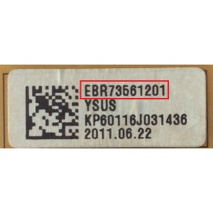 Y-SUS / LG EBR73561201 / EAX64232001 / PANEL PDP60R30110 / MODELOS 60PV250-UB / 60PV490-UC / 60PV400-UB / Z60PV220-UA / 60PZ950-UA / 60PZ750-UG / 60PZ550-UA / 60PV450C-UA / 60PV450-UA / 60PZ850-UA / Z60PV220-UA 