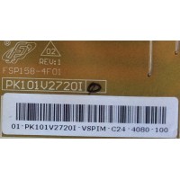 FUENTE DE PODER PARA TV TOSHIBA / NUMERO DE PARTE PK101V2720I / FSP158-4F01 / 3BS0293912GP / 75029244 / 01-PK101VZ2720I-VSPIM / PANEL V500HK1-LS5 REV.C1 / MODELOS 47L7200U / 50L5200U