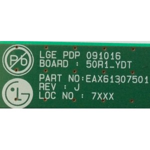 BUFFER YDRVTP / LG EBR62293903 / EAX61307501 / MODELO 50PK990-ZA.BEKLLJP	