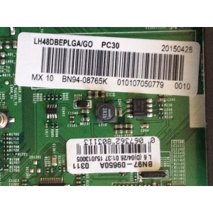 MAIN / SAMSUNG BN94-08765K / BN41-02365A / BN97-09650A / MODELO LH48DBEPLGA/GO SS01	