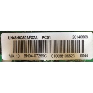 MAIN / SAMSUNG BN94-07259C / BN41-02157B / BN97-08043A / MODELO UN48H6350AFXZA TS01	