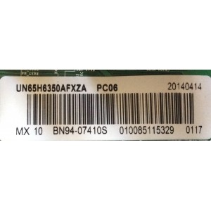 MAIN / SAMSUNG BN94-07410S / BN41-02157B / BN97-08043A / MODELO UN65H6350AFXZA AH01	