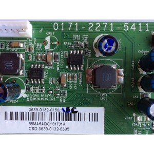 MAIN / JVC 3639-0132-0150 / 0171-2271-5411 / DISPLAY T390HVN04.0 / MODELO EM39FT	