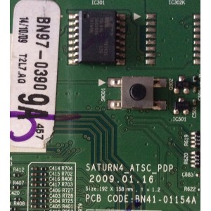 MAIN / SAMSUNG BN96-12513A / BN41-01154A / BN97-03909A / MODELO PN50B430P2DXZA	